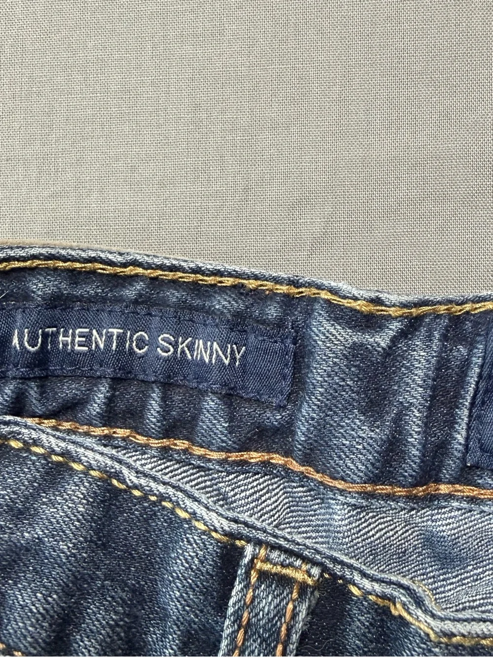 Lucky Brand boys Blue Washed Skinny-Leg Jeans